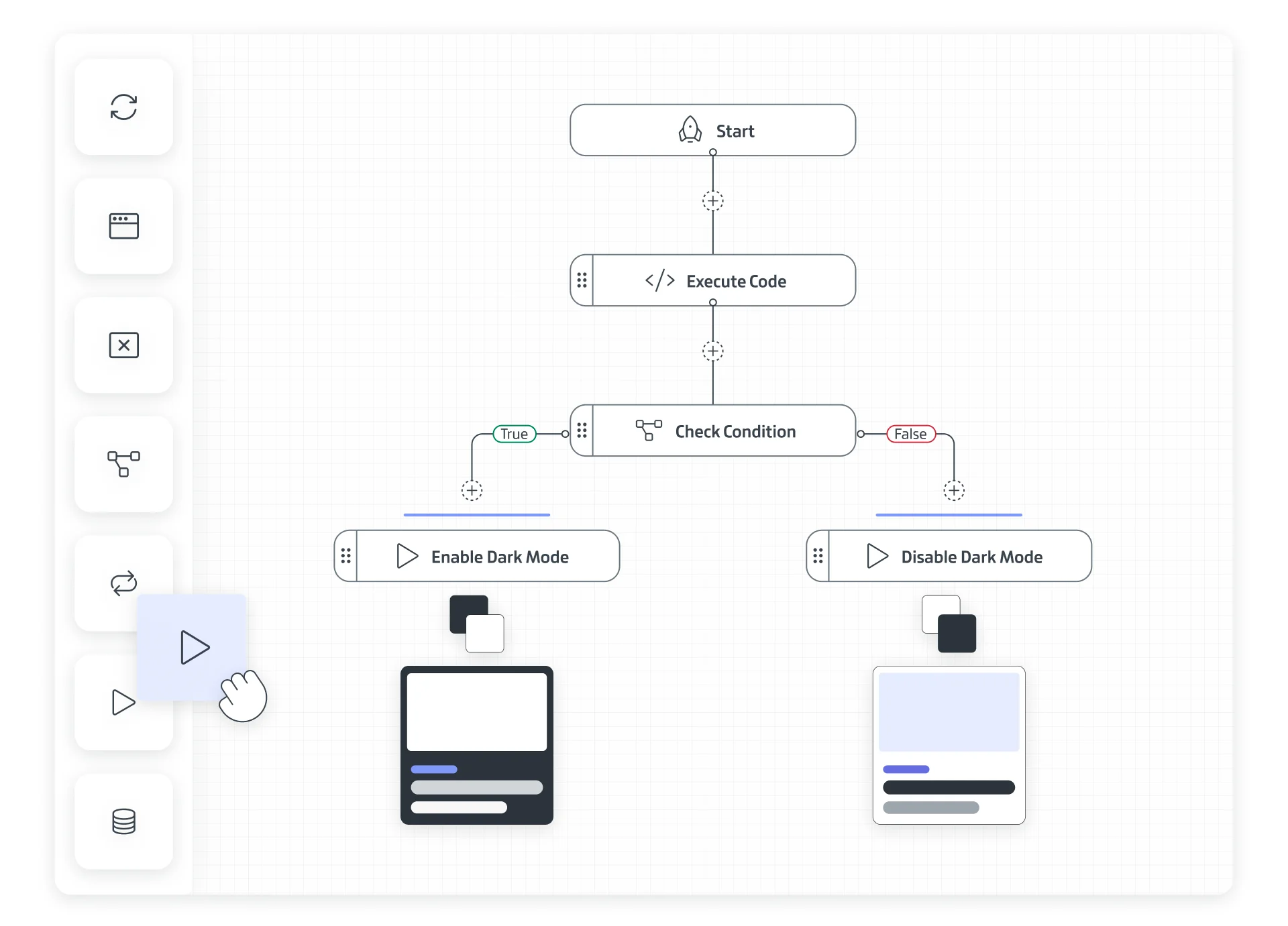 Develop in real-time image